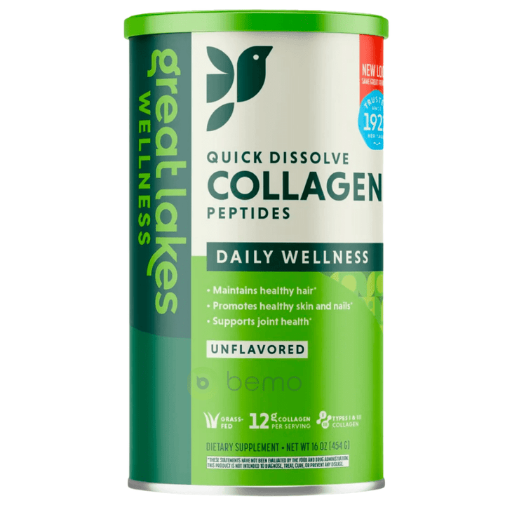 Great Lakes, Collagen Hydrolysate, Unflavoured, 454g (7760434626812)
