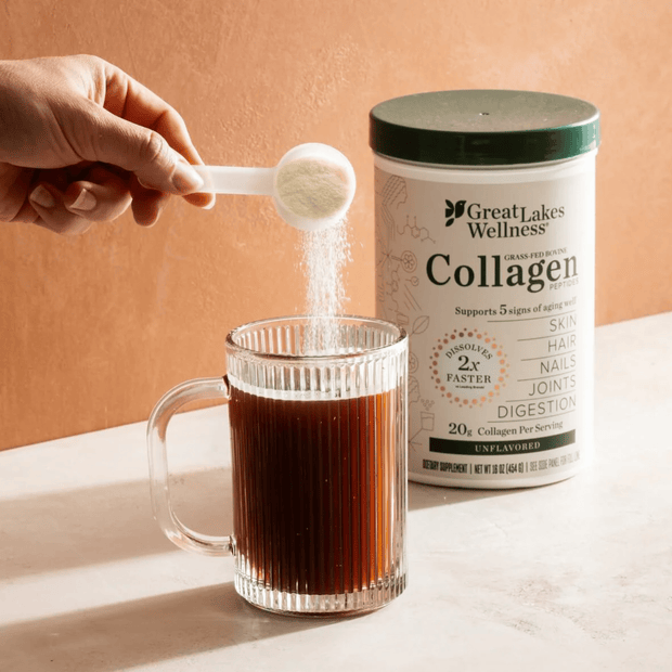 Great Lakes, Collagen Hydrolysate Peptides, Unflavoured, 454g