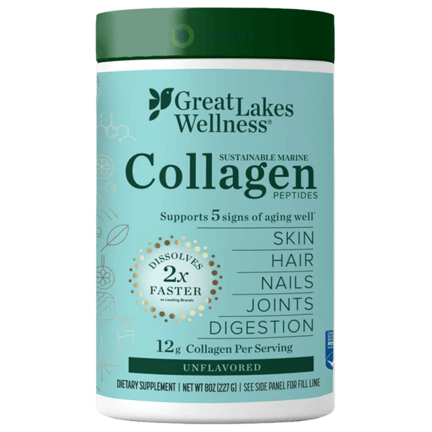 Great Lakes, Sustainable Marine Collagen Peptides, 277g (8881160552700)