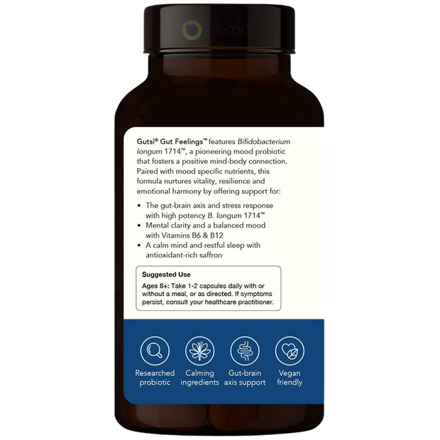 Gutsi, Gut Feelings, 30 Vege Capsules (9101047759100)