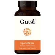 Gutsi, SporeBiotic Probiotic + Antioxidant, 30 Vege Capsules (8080126574844)