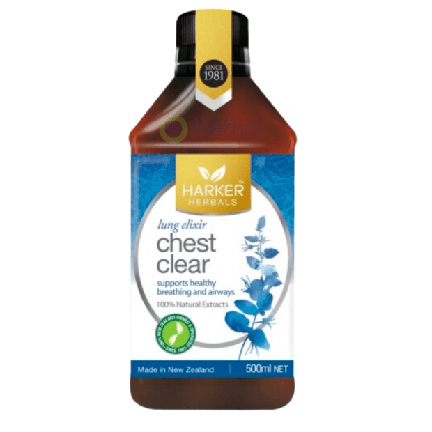 Harker Herbals, Chest Clear Tonic, 500ml (8086918922492)