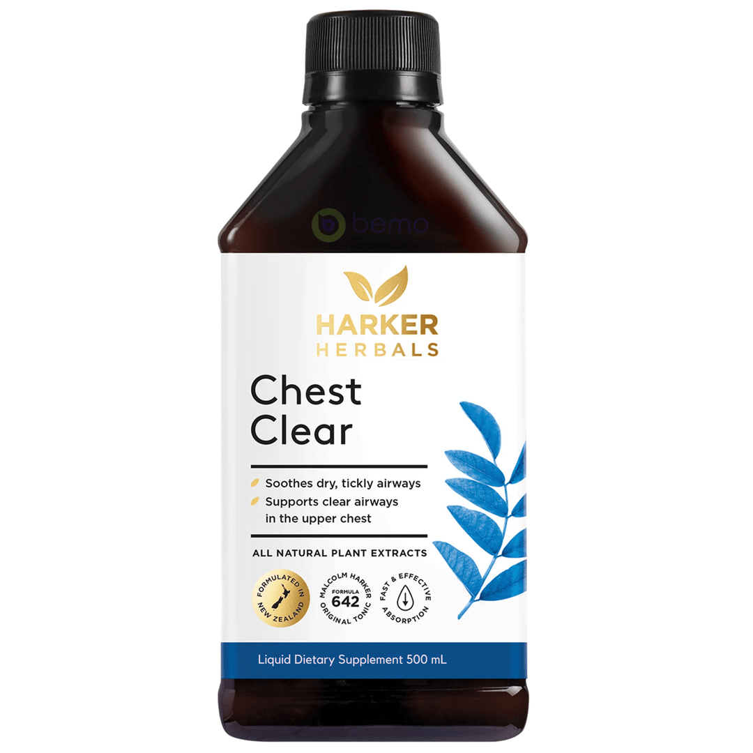 Harker Herbals, Chest Clear Tonic, 500ml (8086918922492)