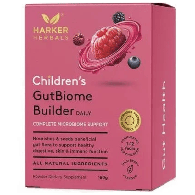 Harker Herbals, Children's GutBiome Builder, 160g (8854195011836)