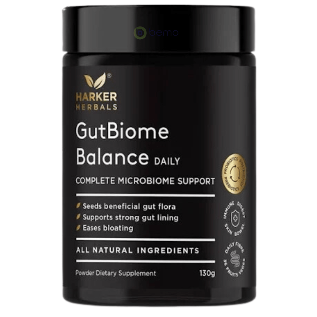 Harker Herbals, GutBiome Balance, 130g (8852479017212)