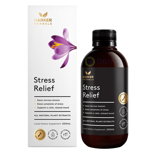 Harker Herbals, Stress Relief Tonic, 200ml (6706170790052)