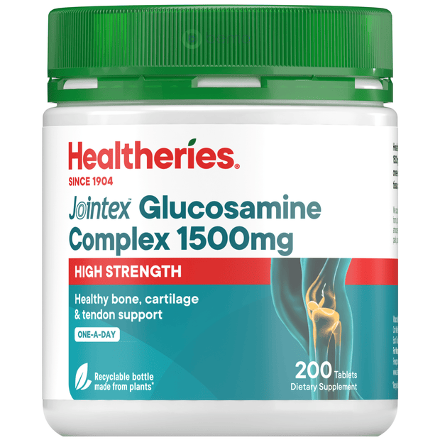 Healtheries, Jointex Glucosamine Complex 1500mg, 200 Tablets (9004551667964)