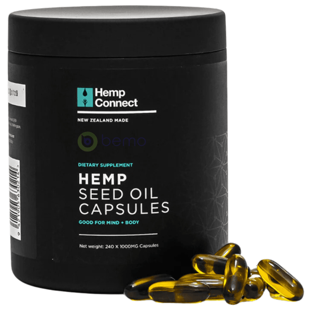 Hemp Connect, Hemp Seed Oil Capsules, 240's (8423786184956)