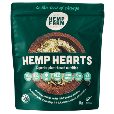 Hemp Farm, Hemp Hearts, 1kg (8257495924988)