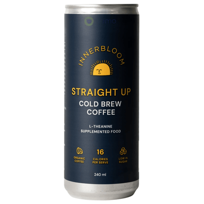 Inner Bloom, Straight Up Cold Brew Coffee, 240ml (8896120488188)