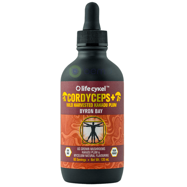 Life Cykel, Cordyceps Mushroom Liquid Extract, 120ml (8144000155900)