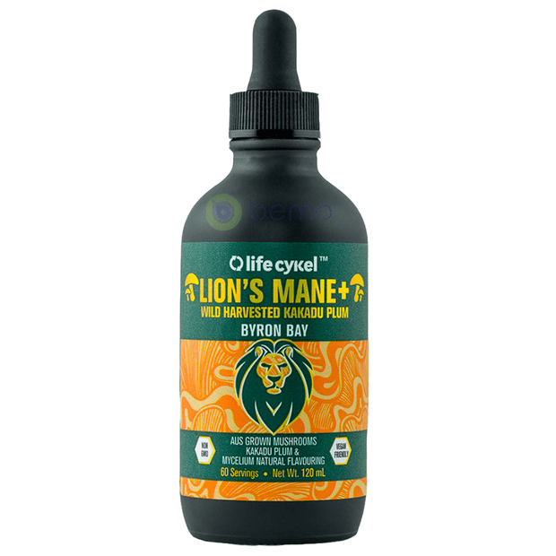 Life Cykel, Lion's Mane Mushroom Liquid Extract, 120ml (8144000188668)