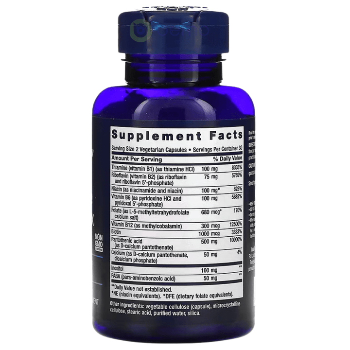 Life Extension , BioActive Complete B-Complex, 60 Vegetarian Capsules (8218370081020)