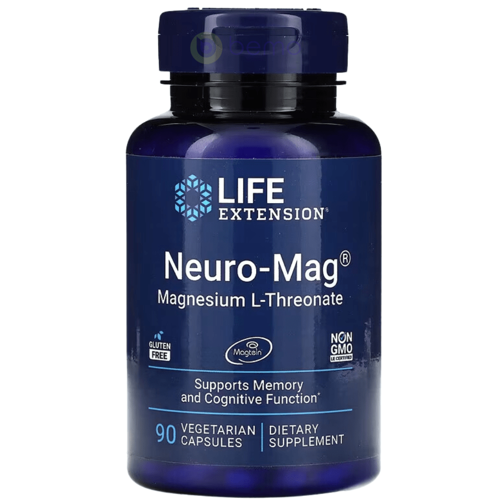 Life Extension, Neuro-Mag, Magnesium L-Threonate, 90 Veg caps (8654634909948)