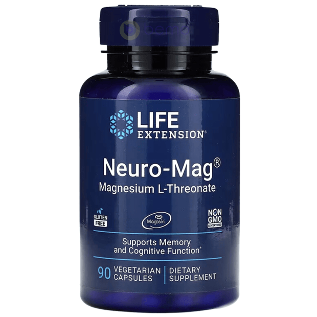 Life Extension, Neuro-Mag, Magnesium L-Threonate, 90 Veg caps (8654634909948)