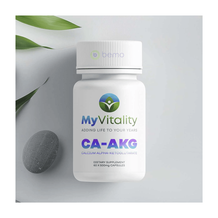 MyVitality, CA-AKG (Calcium Alpha Keto Glutarate), 60 Capsules
