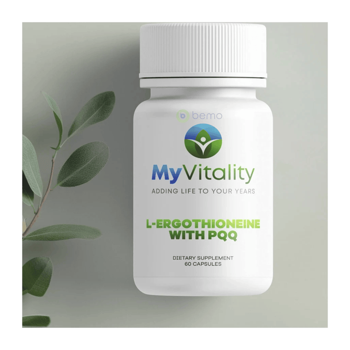 MyVitality, L-Ergothioneine with PQQ, 60 caps