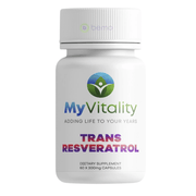 MyVitality, Trans Resveratrol, 300 mg, 30 Capsules (7843896983804)