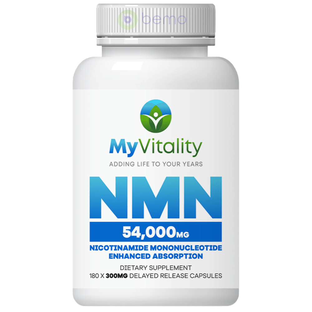 MyVitality, NMN 180 x 300mg High Purity Capsules (8641182204156)