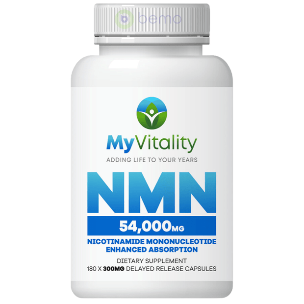 MyVitality, NMN 180 x 300mg High Purity Capsules (8641182204156)