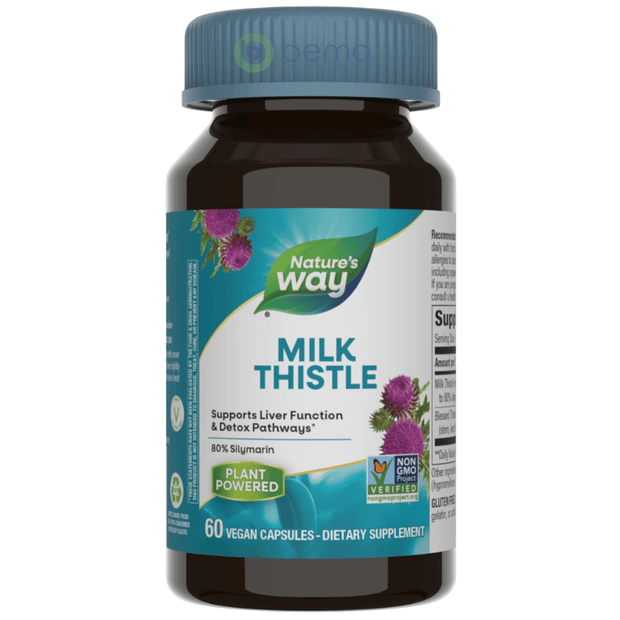 Nature's Way, Milk Thistle Standardised 60s (6053704269988)