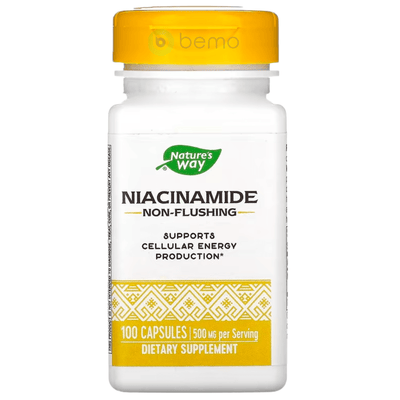 Nature's Way , Niacinamide, 500mg, 100 capsules (8144000745724)
