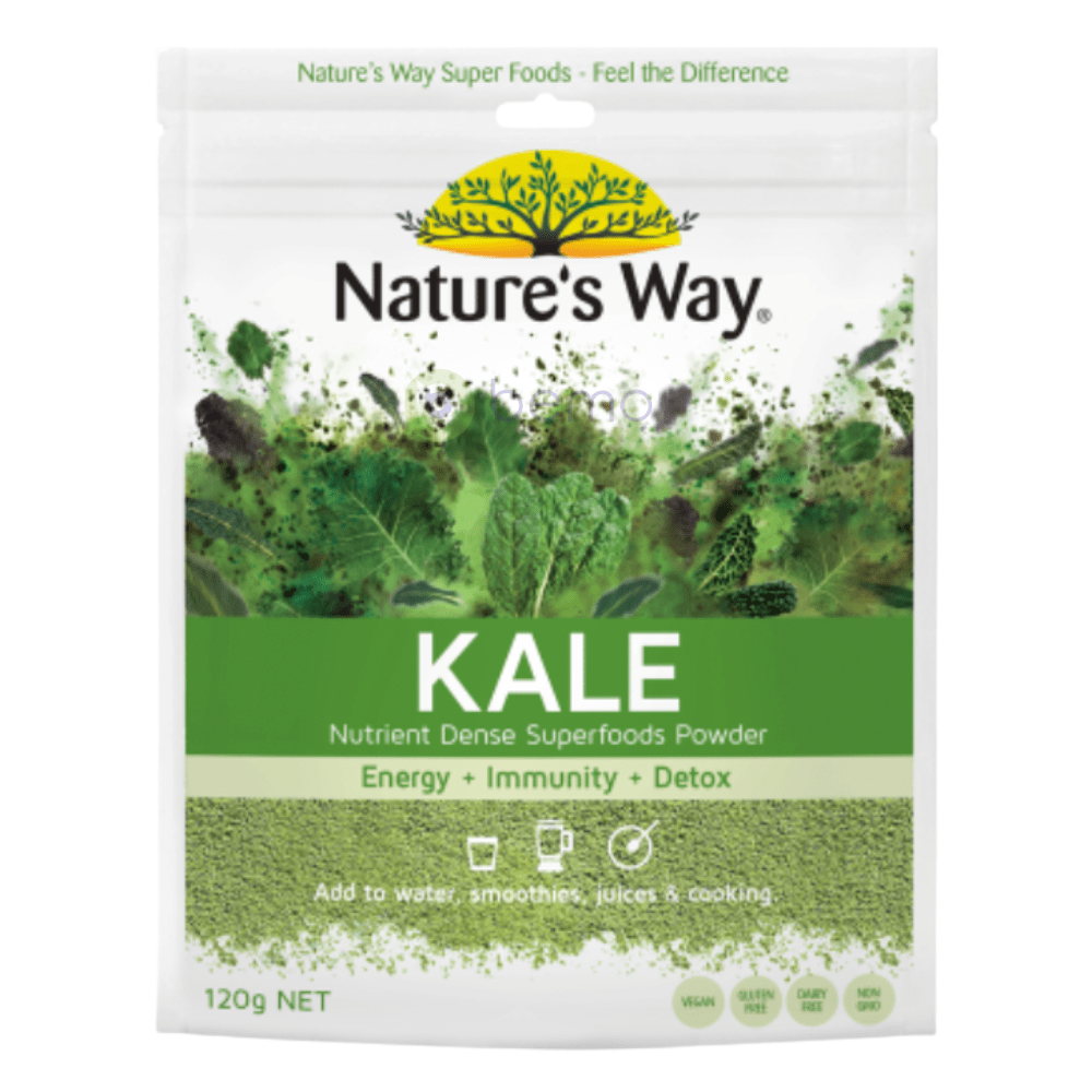 Nature's Way NZ, Kale Powder, 120g (8125191586044) (9065540387068)