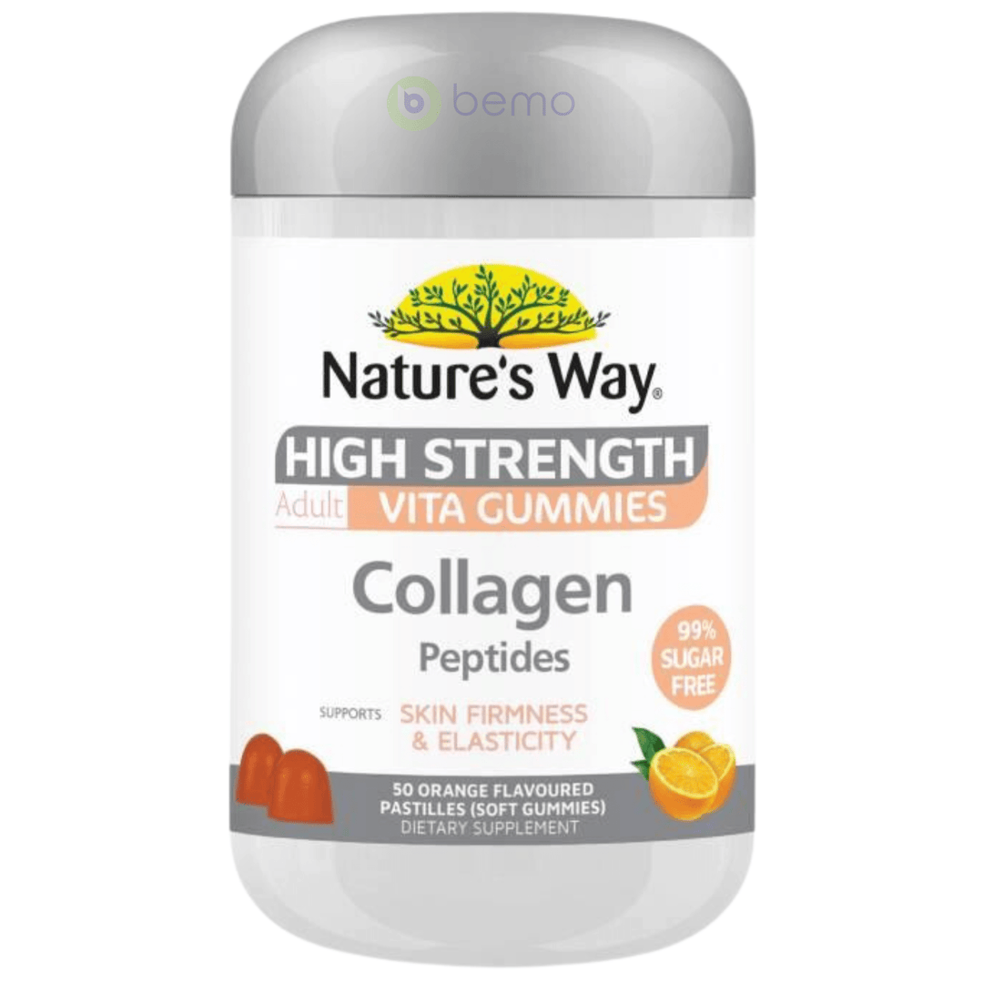 Nature's Way, Adult Vita Gummies High Strength Collagen, 50's (8767034097916) (9028424663292)