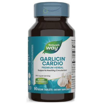Nature's Way, Garlicin Cardio, Healthy Circulation, 90s
