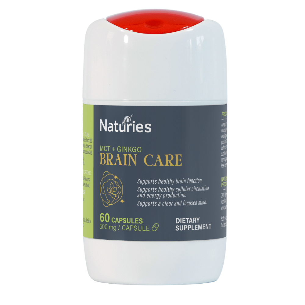 Naturies, Brain Care, 60 Caps (8566149546236)