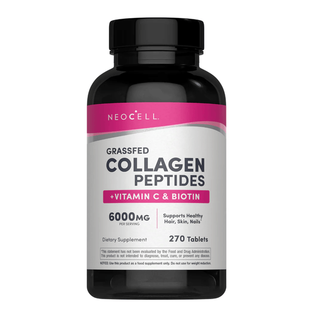 Neocell, Super Collagen + Vit C + Biotin, 270 Tabs
