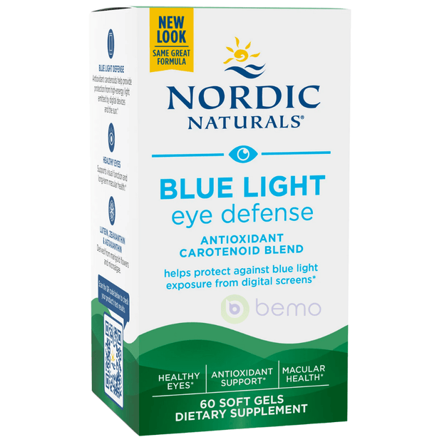 Nordic Naturals, Blue Light Eye Defense, 60 Softgels (8144000352508)
