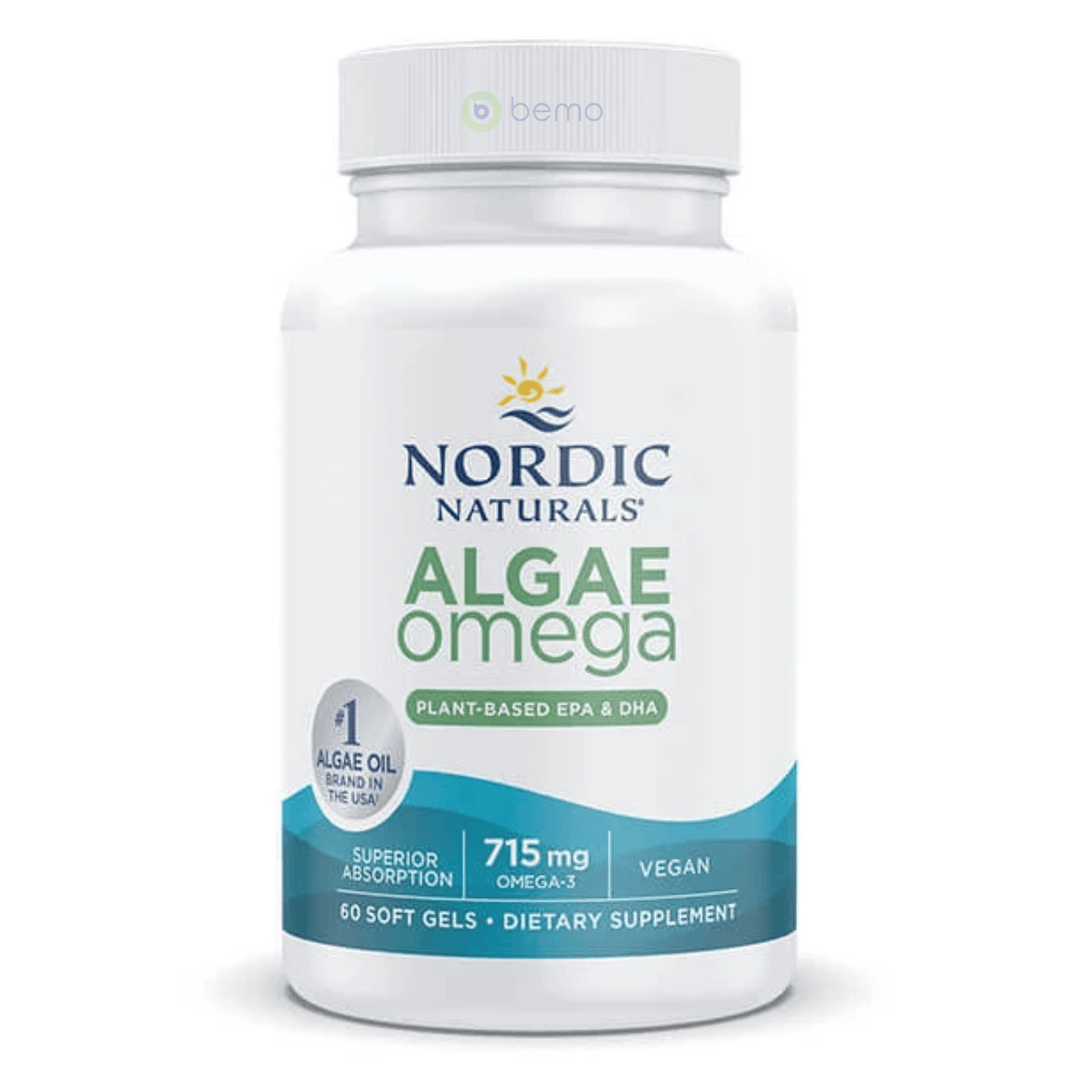 Nordic Naturals, Algae Omega Plant-Based EPA &amp; DHA, 60 softgels