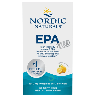 Nordic Naturals, EPA Xtra, 60 Softgels (8878385234172)