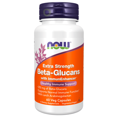 Now Foods, Beta-Glucans with ImmunEnhancer, 250mg, 60 Vcaps (8125191880956)