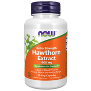 Now Foods, Hawthorn Extract 600mg, Extra Strength, 90 Veg capsules (8566883909884)