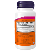 Now Foods, Pantothenic Acid 500mg, B-Complex, 100 Veg Caps (8080126050556)