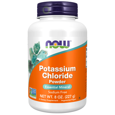 Now Foods, Potassium Chloride Powder, 227g (8262864339196)