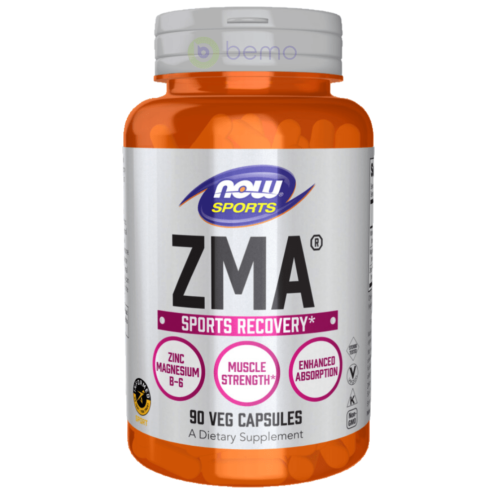 Now Foods, ZMA, 90 Veg Capsules (8566883451132)