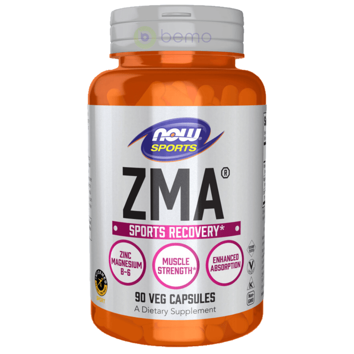 Now Foods, ZMA, 90 Veg Capsules (8566883451132)