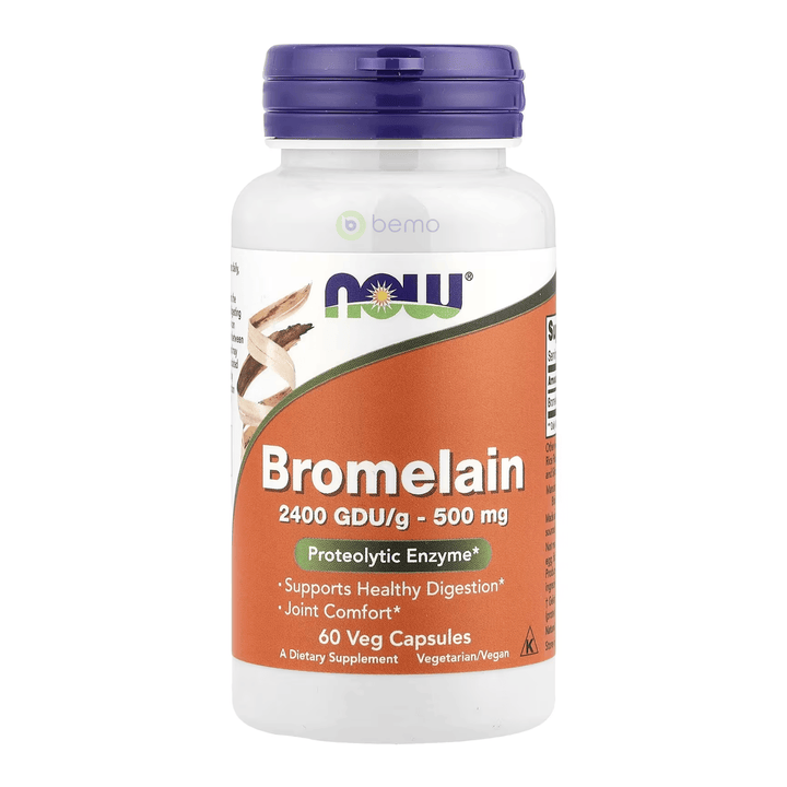 Now Foods, Bromelain 500mg, 60 vcaps