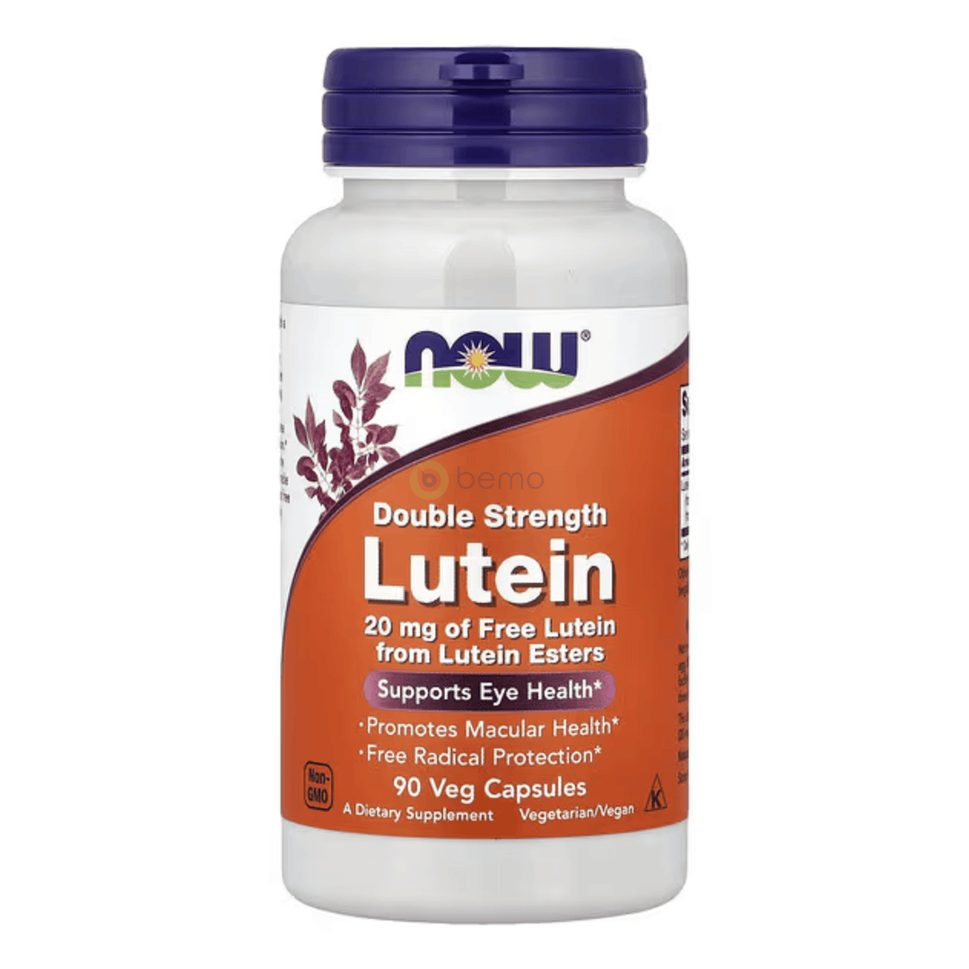 Now Foods, Double Strength Lutein 20mg, 90 vcaps