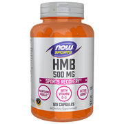 Now Foods, HMB 500mg, 120 Capsules (8922126614780)