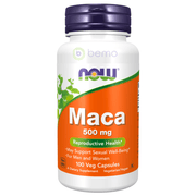 Now Foods, Maca, 500 mg, 100 Veg Capsules (4424189116556)