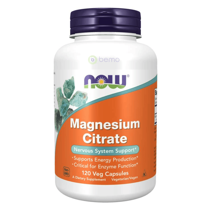 Now Foods, Magnesium Citrate, 120 Veg Caps