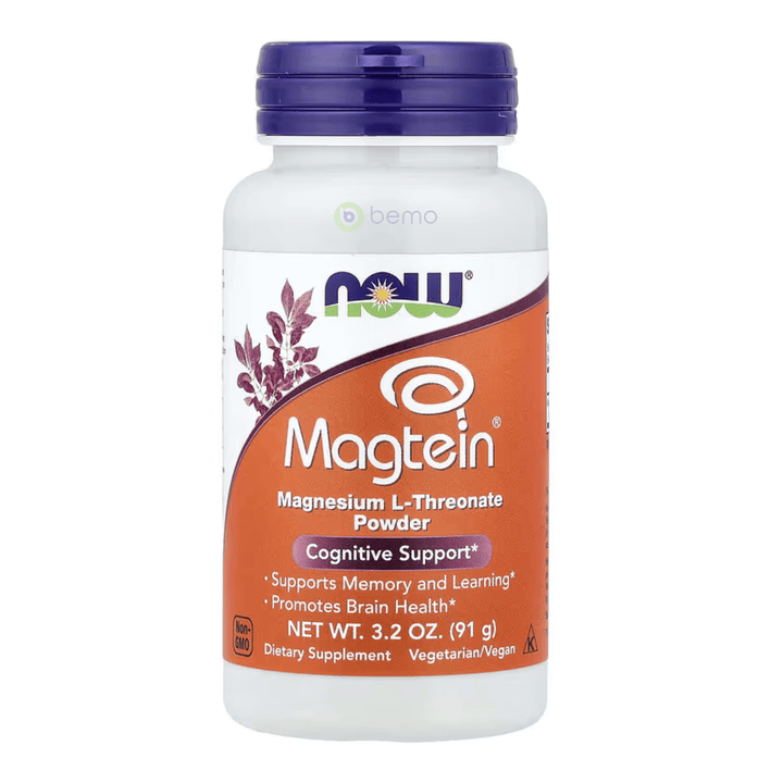 Now Foods, Magtein Magnesium L-Threonate Powder, 91g