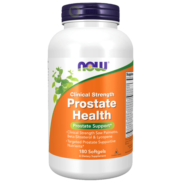 Now Foods, Prostate Health Clinical Strength 180 Softgels (8653295452412)