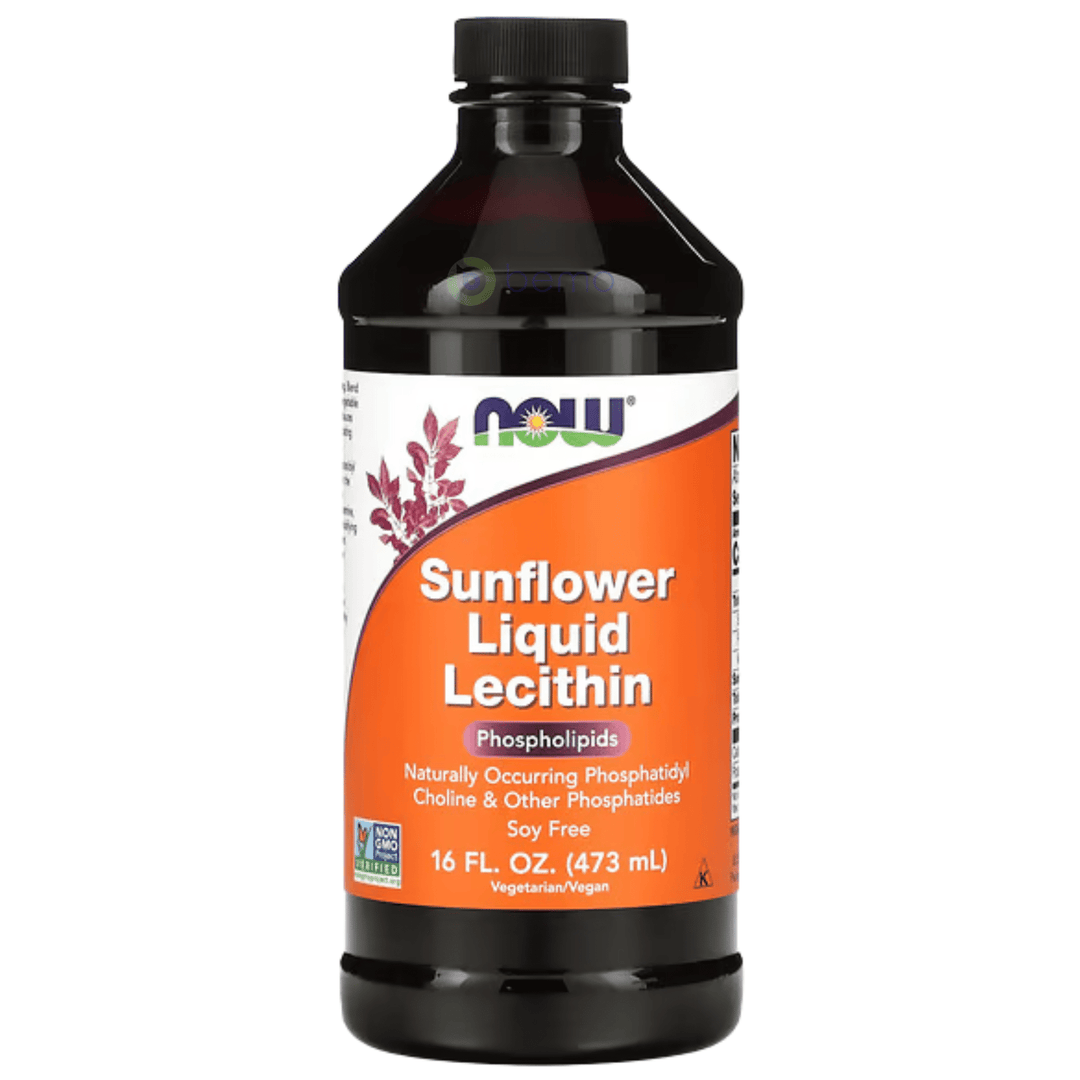 Now Foods, Sunflower Liquid Lecithin, 473ml (8944889364732)