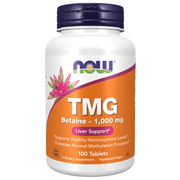 Now Foods, TMG Betaine 1,000 mg, 100 Tablets (8925528064252)