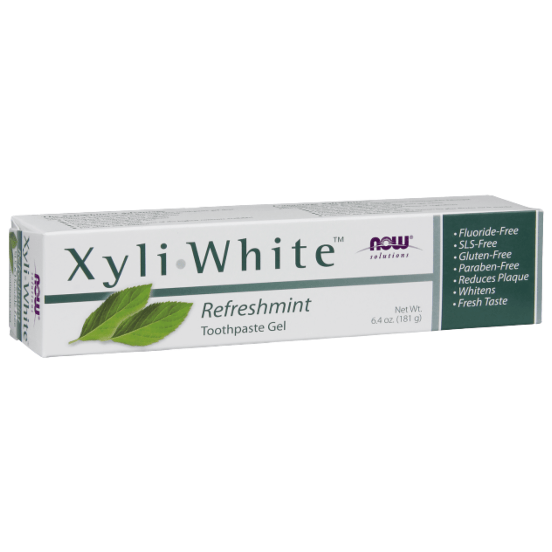 Now Foods, XyliWhite Refreshmint Toothpaste Gel, 181g (8973407846652)